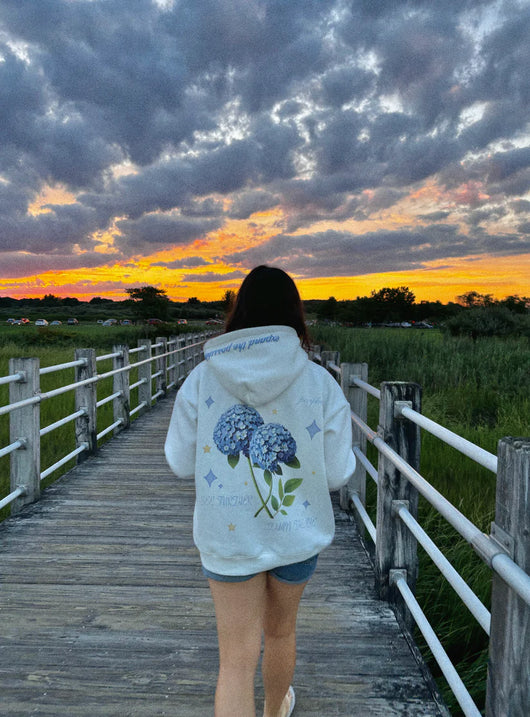 Poppy Flower Hoodie